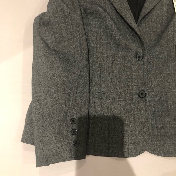 CLEO | Charcoal Colour Blazer (16 PETITE) - Picture 10 of 15